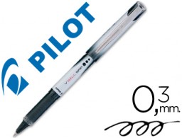 Bolígrafo roller Pilot V-ball Grip tinta negra 0,5 mm.